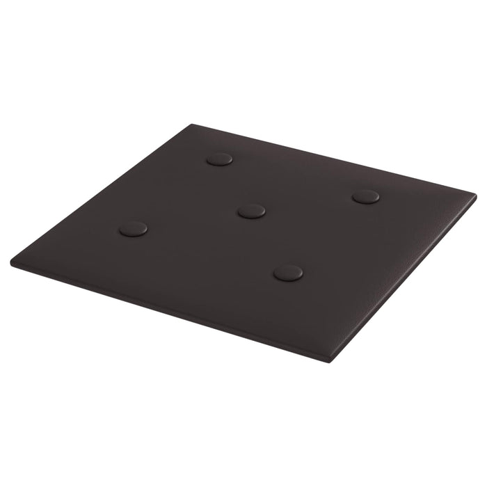 Tăblie de Pat pentru Perete 12 pcs Negru 30 x 30 cm - WALTI WALTI