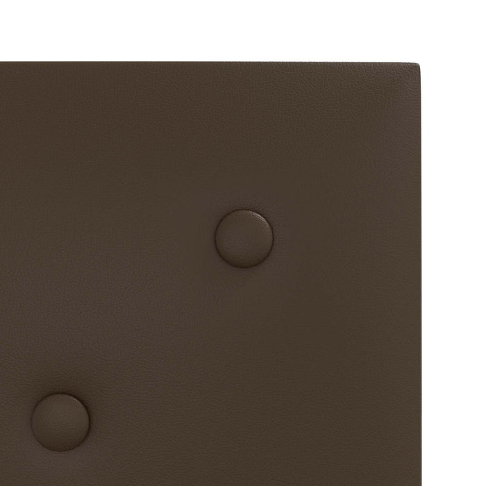 Tăblie de Pat pentru Perete 12 pcs Maro 30 x 30 cm - WALTI WALTI