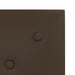 Tăblie de Pat pentru Perete 12 pcs Maro 30 x 30 cm - WALTI WALTI