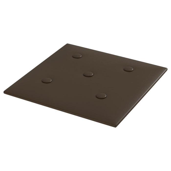 Tăblie de Pat pentru Perete 12 pcs Maro 30 x 30 cm - WALTI WALTI