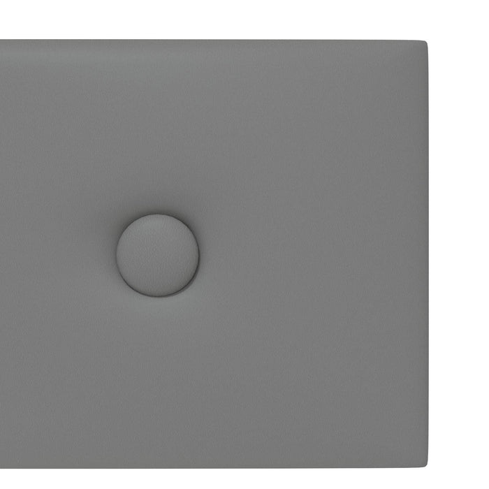 Tăblie de Pat pentru Perete 12 pcs Gri 60 x 15 cm WALTI