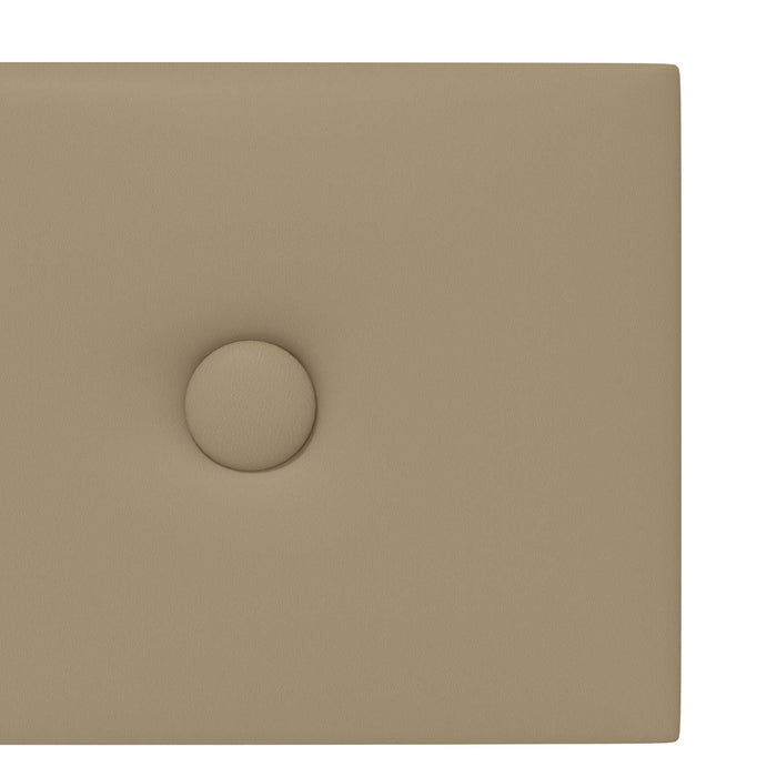 Tăblie de Pat pentru Perete 12 pcs Cappuccino 60 x 15 cm WALTI