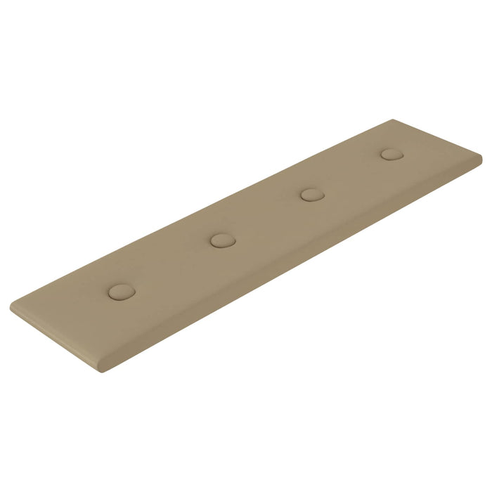 Tăblie de Pat pentru Perete 12 pcs Cappuccino 60 x 15 cm WALTI