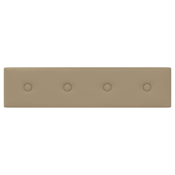 Tăblie de Pat pentru Perete 12 pcs Cappuccino 60 x 15 cm WALTI