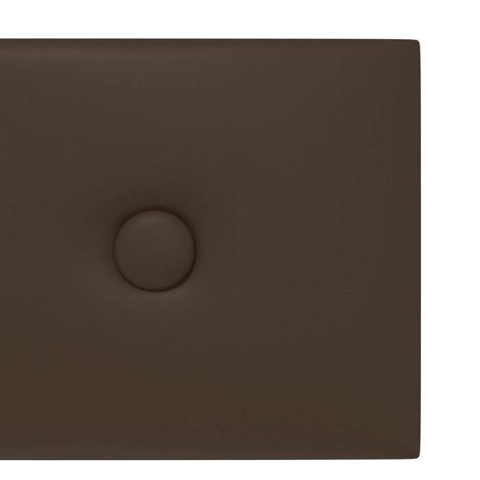 Tăblie de Pat pentru Perete 12 pcs Maro 60 x 15 cm - WALTI WALTI