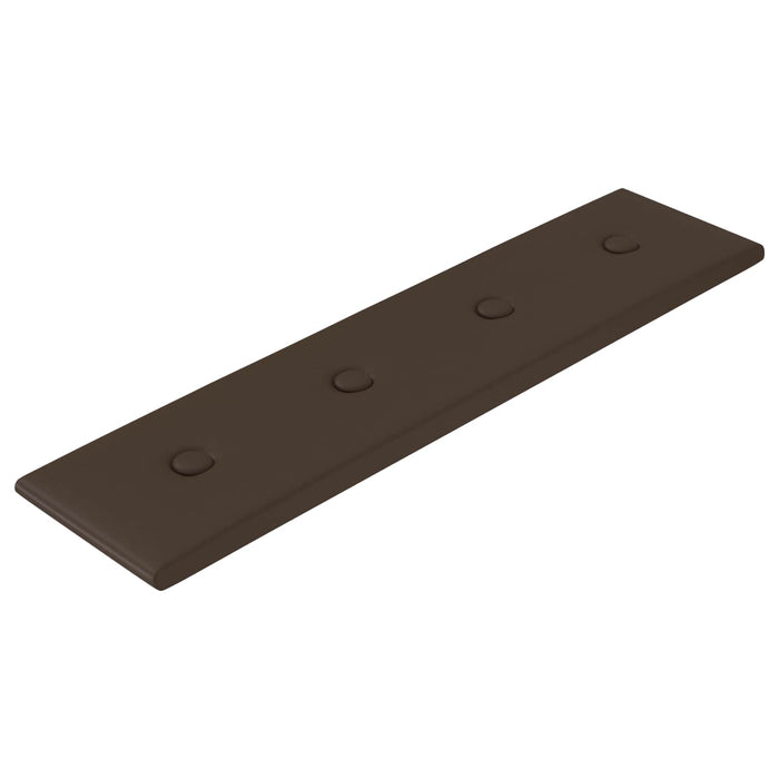 Tăblie de Pat pentru Perete 12 pcs Maro 60 x 15 cm - WALTI WALTI