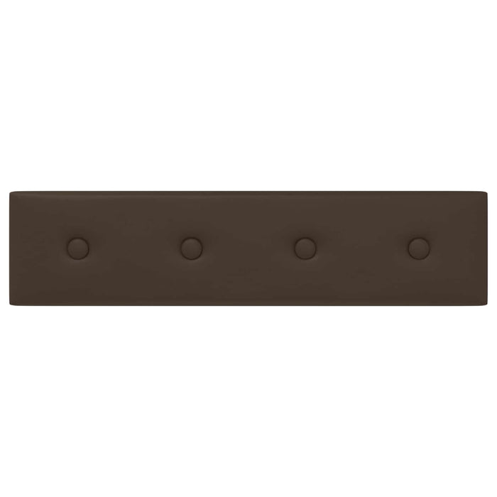 Tăblie de Pat pentru Perete 12 pcs Maro 60 x 15 cm - WALTI WALTI