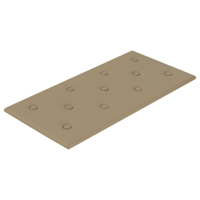 Tăblie de Pat pentru Perete 12 pcs Cappuccino 60 x 30 cm WALTI