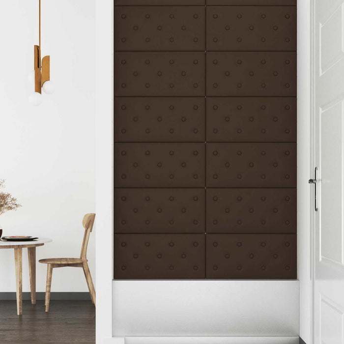 Tăblie de Pat pentru Perete 12 pcs Maro 60 x 30 cm - WALTI WALTI