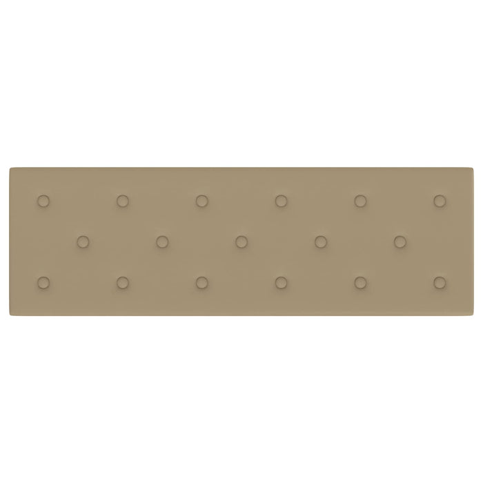 Tăblie de Pat pentru Perete 12 pcs Cappuccino 90 x 30 cm WALTI