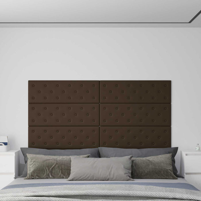 Tăblie de Pat pentru Perete 12 pcs Maro 90 x 30 cm - WALTI WALTI