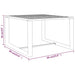 Set mobilier de grădină cu perne, 3 piese, antracit, aluminiu - WALTI WALTI