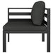 Set mobilier de grădină cu perne, 6 piese, antracit, aluminiu - WALTI WALTI