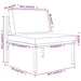 Set mobilier de grădină cu perne, 6 piese, antracit, aluminiu - WALTI WALTI