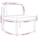 Set mobilier de grădină cu perne, 7 piese, antracit, aluminiu - WALTI WALTI