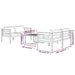 Set mobilier de grădină cu perne, 5 piese, antracit, aluminiu - WALTI WALTI