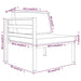 Set mobilier de grădină cu perne, 10 piese, antracit, aluminiu - WALTI WALTI