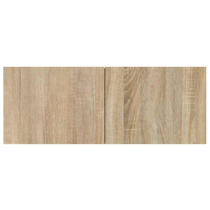 Comode TV, 2 buc., stejar sonoma, 80x30x30 cm, lemn compozit - WALTI WALTI