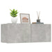 Comode TV, 2 buc., gri beton, 80x30x30 cm, lemn compozit - WALTI WALTI