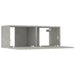 Comode TV, 2 buc., gri beton, 80x30x30 cm, lemn compozit - WALTI WALTI