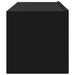 Dulapuri TV de perete 2 buc. negru 100x30x30 cm lemn compozit - WALTI WALTI