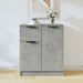 Dulap, gri beton, 60x30x70 cm, lemn prelucrat - WALTI WALTI