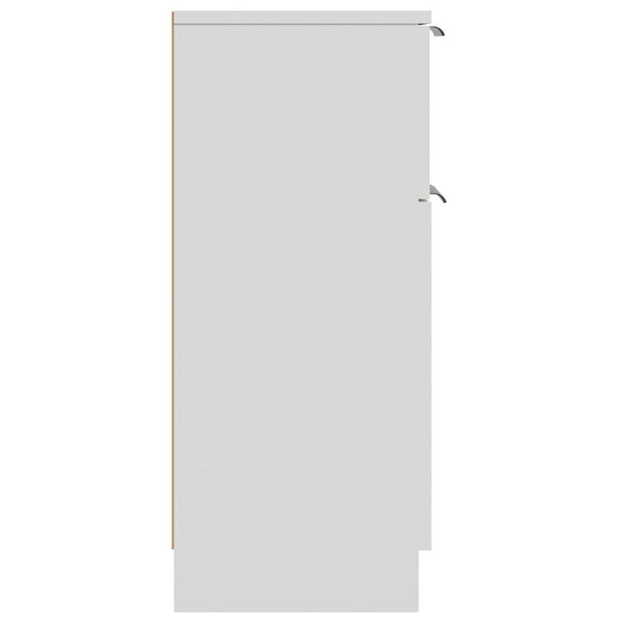 Dulap, 2 buc., alb, 30x30x70 cm, lemn prelucrat - WALTI WALTI