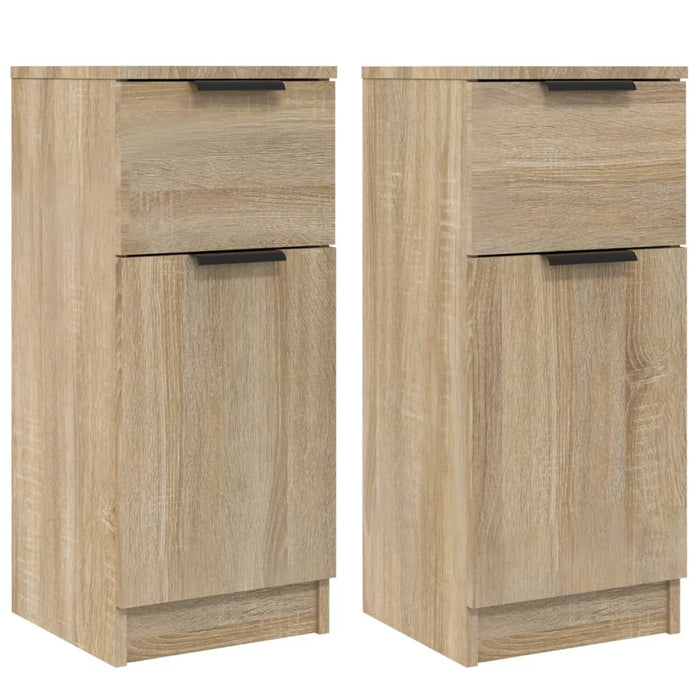 Dulapuri, 2 buc., stejar sonoma, 30x30x70 cm, lemn compozit - WALTI WALTI