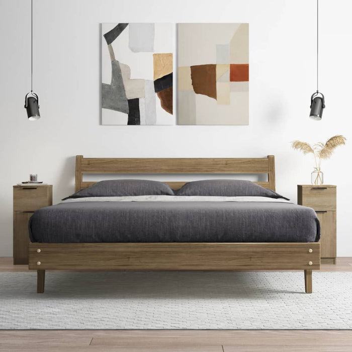 Dulapuri, 2 buc., stejar sonoma, 30x30x70 cm, lemn compozit - WALTI WALTI