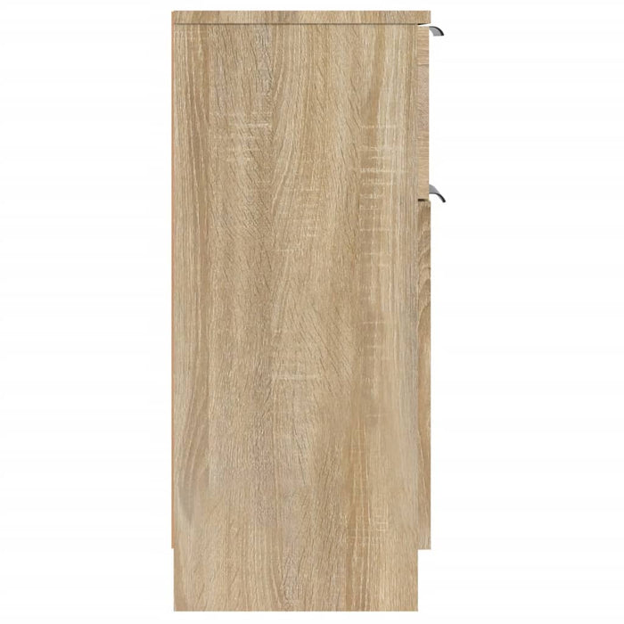 Dulapuri, 2 buc., stejar sonoma, 30x30x70 cm, lemn compozit - WALTI WALTI