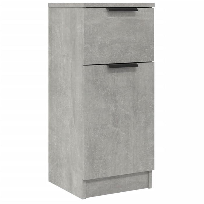 Dulap, gri beton, 30x30x70 cm, lemn compozit - WALTI WALTI