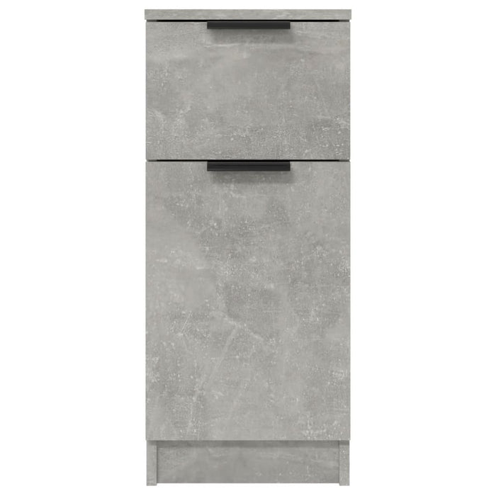 Dulap, gri beton, 30x30x70 cm, lemn compozit - WALTI WALTI