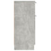 Dulap, gri beton, 30x30x70 cm, lemn compozit - WALTI WALTI
