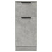 Dulapuri, 2 buc., gri beton, 30x30x70 cm, lemn compozit - WALTI WALTI