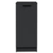 Servante, 2 buc., negru, 30x30x70 cm, lemn prelucrat - WALTI WALTI