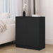Servante, 2 buc., negru, 30x30x70 cm, lemn prelucrat - WALTI WALTI