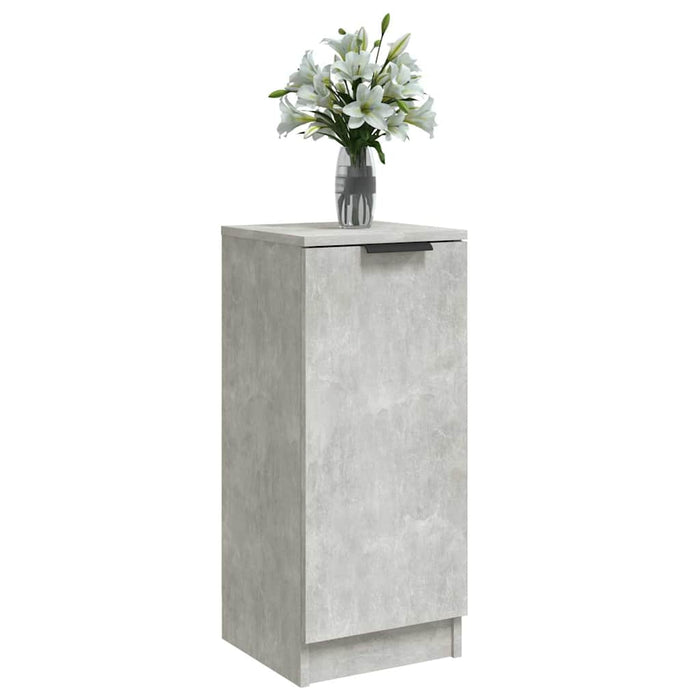 Dulapuri, 2 buc., gri beton, 30x30x70 cm, lemn compozit WALTI