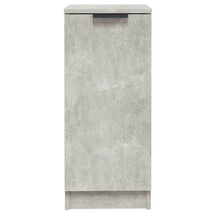 Dulapuri, 2 buc., gri beton, 30x30x70 cm, lemn compozit WALTI