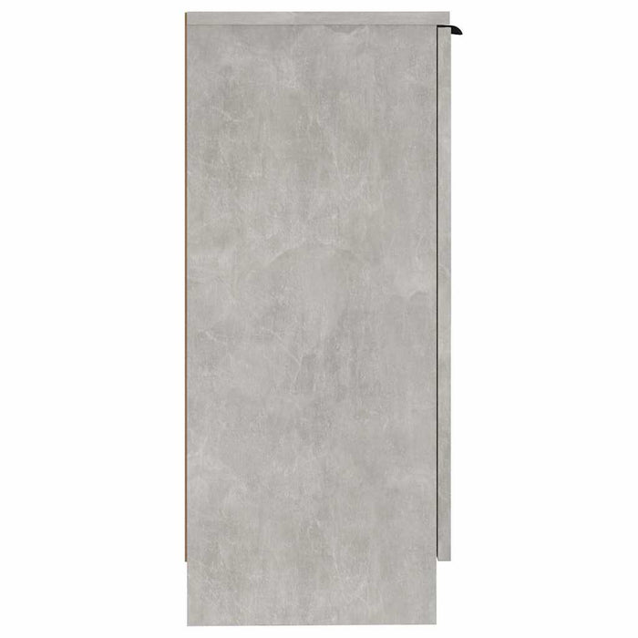 Dulapuri, 2 buc., gri beton, 30x30x70 cm, lemn compozit WALTI
