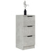 Dulap, gri beton, 30x30x70 cm, lemn compozit - WALTI WALTI