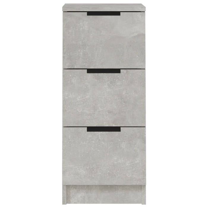 Dulap, gri beton, 30x30x70 cm, lemn compozit - WALTI WALTI