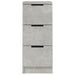 Dulap, gri beton, 30x30x70 cm, lemn compozit - WALTI WALTI