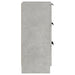 Dulapuri, 2 buc., gri beton, 30x30x70 cm, lemn compozit - WALTI WALTI