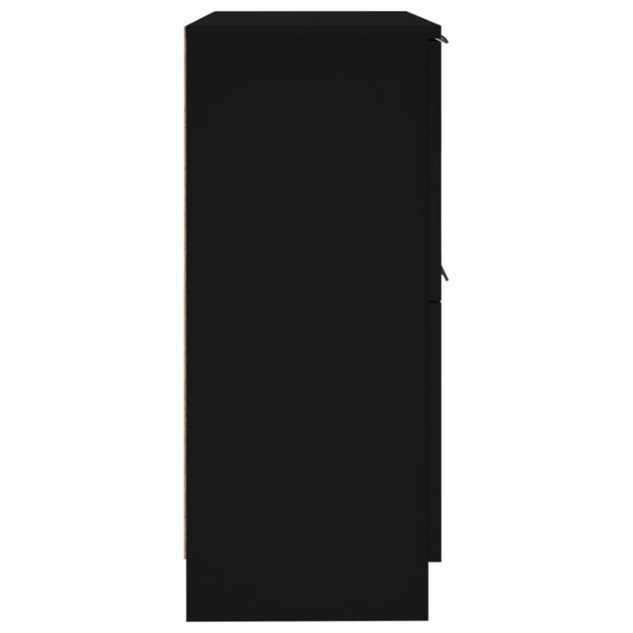 Dulapuri, 2 buc., negru, 30x30x70 cm, lemn prelucrat - WALTI WALTI
