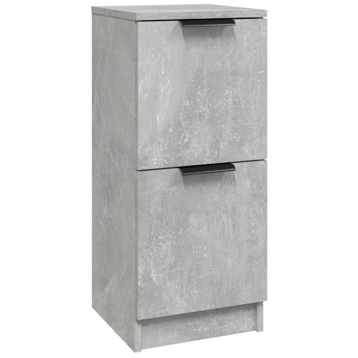 Dulap, gri beton, 30x30x70 cm, lemn compozit WALTI