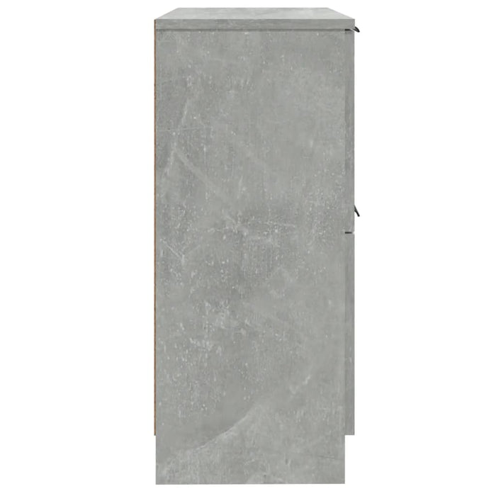 Dulap, gri beton, 30x30x70 cm, lemn compozit WALTI