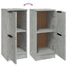 Dulapuri, 2 buc., gri beton, 30x30x70 cm, lemn compozit - WALTI WALTI