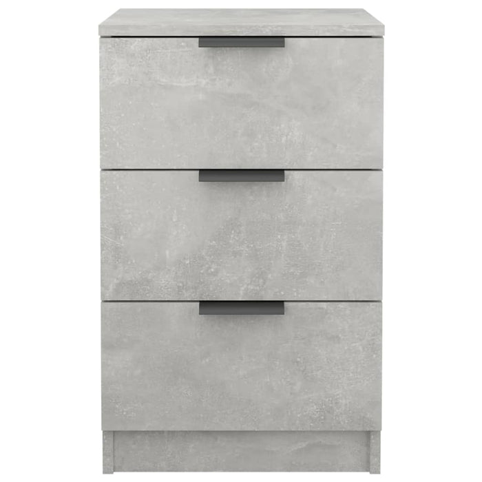 Noptieră, gri beton, 40x36x65 cm - WALTI WALTI