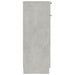Dulap de baie, gri beton, 32x34x90 cm, lemn compozit - WALTI WALTI