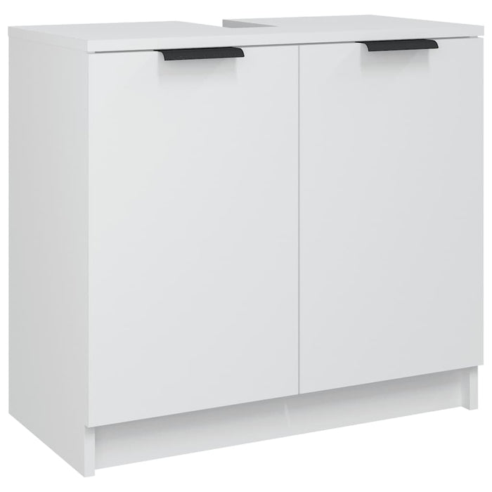 Dulap de baie, alb, 64,5x33,5x59 cm, lemn compozit - WALTI WALTI